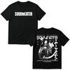Vintage Soul Eater Anime T Shirt Front Back Print Short Sleeve Tee Unisex Oversized Casual Streetwear Top for Anime Fans Daily Wear Manga Lovers Gift