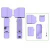 Kratzfeste Gimbal-Kamera-Schutzhülle Staubdicht Leichtgewichtiger Bildschirmschutz Schnellverschluss Silikon für DJI Osmo Pocket 4P