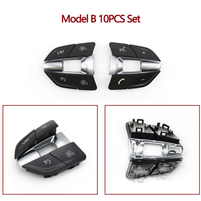 Motorsport Car Steering Wheel Buttons Control Knob Button For BMW F10 F11 F30 F31 F34 F01 F02 F07 F06 F12 F25 F26 F15 F16