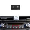 Black Car Dashboard AC Fan Button Swtich Replace Trim For BMW X6 E71 2008-2014