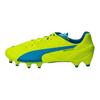 Naturrasen FG (Gummi Lange Stollen) Strapazierfähige Fußballschuhe Herren Fußballschuhe Grün Blau 103264-04