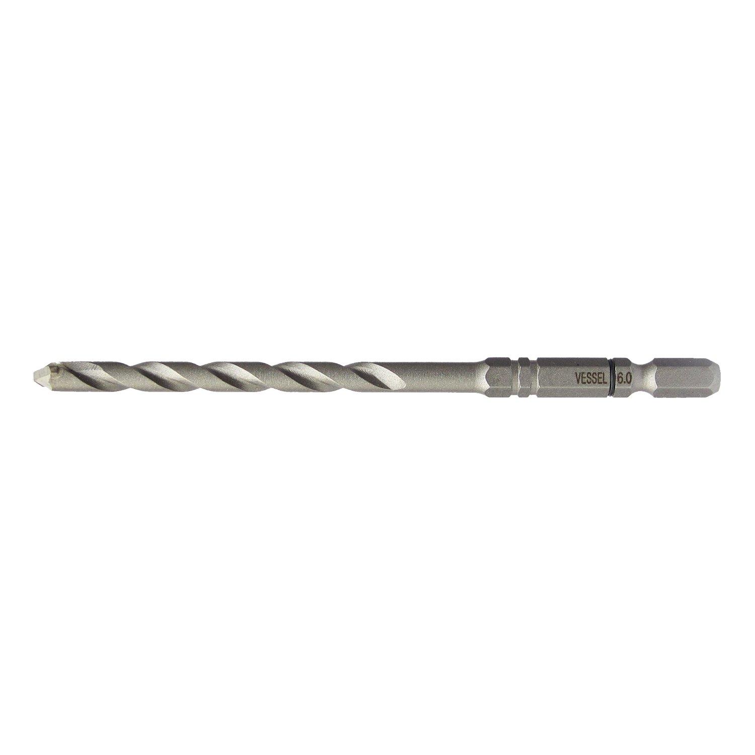 

VESSEL Concrete Drill Cushion Bit, Drill, 6.0mm, ACD-6.0