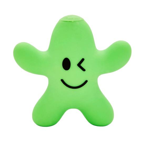 

Cartoon Expression Man Squeeze Toy Stress Relief Flour Man Sensory Toy Soft Stretch Anxiety Relieving Toy Party Favors зелёный