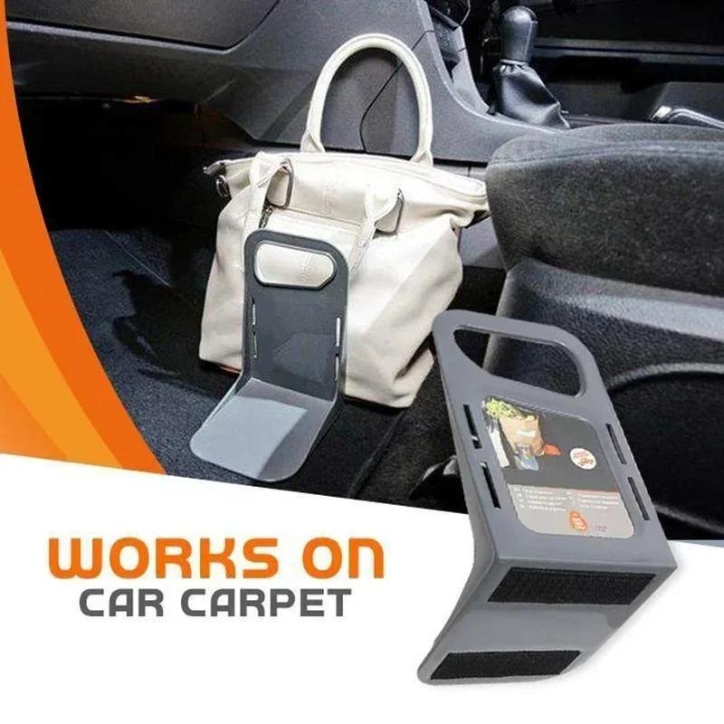 2 STÜCK Verstellbares Auto Kofferraum Aufbewahrungs Organizer Gestell Fester Ständer Erschütterungssichere Umrandung Auto Rücksitz Halter Abstand Fixierer