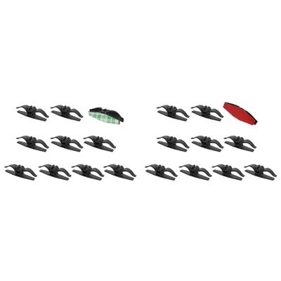 Pack Of 10 SelfAdhesive Cable Clips Cable Holders For Desk Organization And Charger Management In Home Office Car