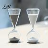 Sand Timer Decor Hourglass Ornaments 15 Min Timer Nordic Minimalist Office Desk Home Decor Artistic Glass Desktop Gift Stress Relief