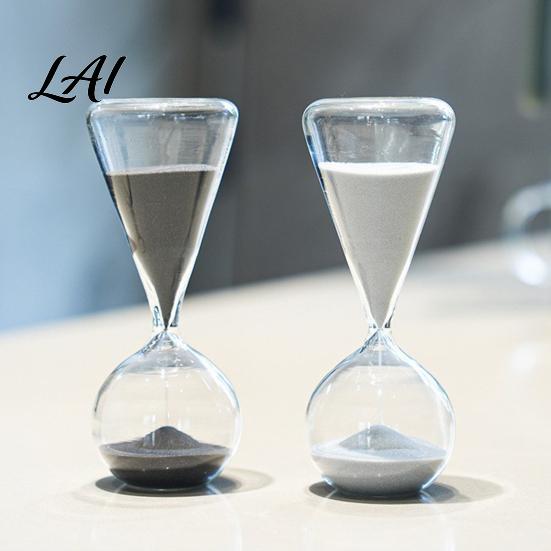 Sand Timer Decor Hourglass Ornaments 15 Min Timer Nordic Minimalist Office Desk Home Decor Artistic Glass Desktop Gift Stress Relief