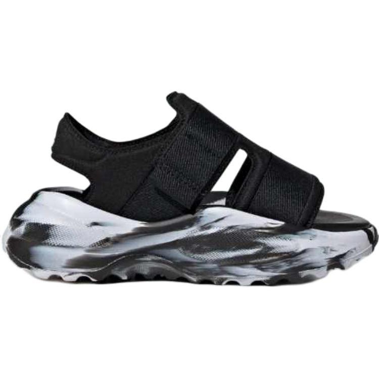 Adidas Mehana Sandal Fashion Comfortable Non-Slip Shock Absorbing Low-Top Kids Sandals Kids Sandals White Black JP5827