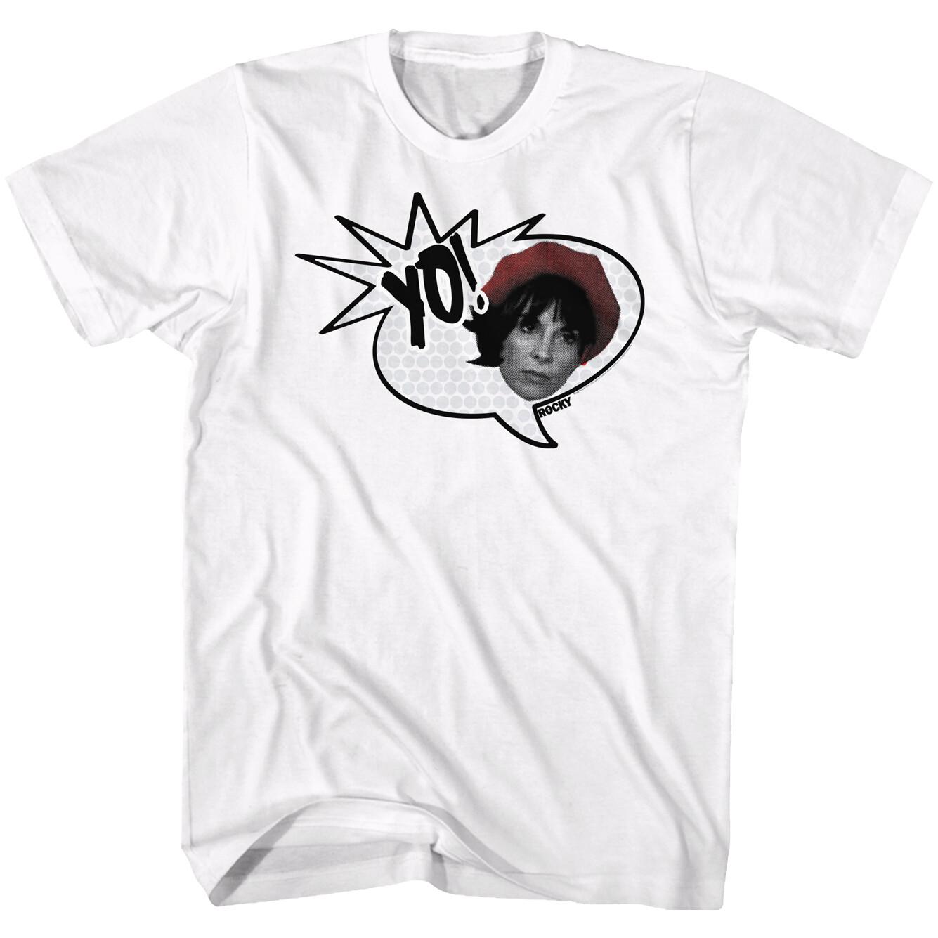 Rocky Movie YO Adrian Thought Bubble Adrian Picture Talia Shire Men T Shirt M
