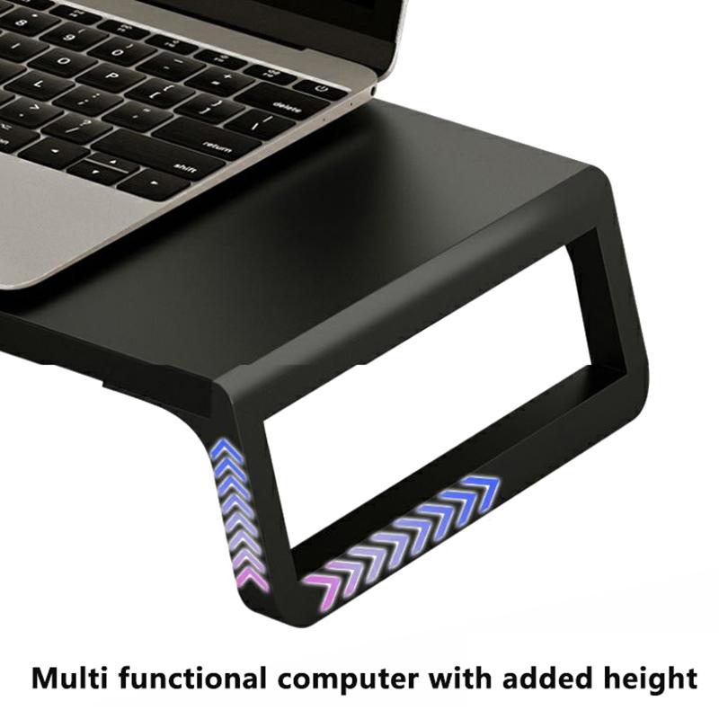 Computer Monitor Rising Holder With Usb Hub Pc Screen Stand Bracket With Phone Holder Desktop Keyboard Mouse Storage Organizers