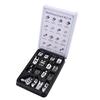 INNE 16Pcs/Set Sewing Machine Accessories Presser Foot Supplies Household Kit Set With Box For Brother Singer Parts DIY Tailor