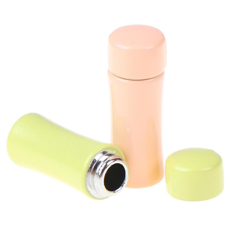 1:12 Dollhouse Miniature Water Cup Insulating Cup Can Opened Simulation Toy