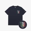 Diadora Biteball Tennis Short Sleeve T-Shirt Navy