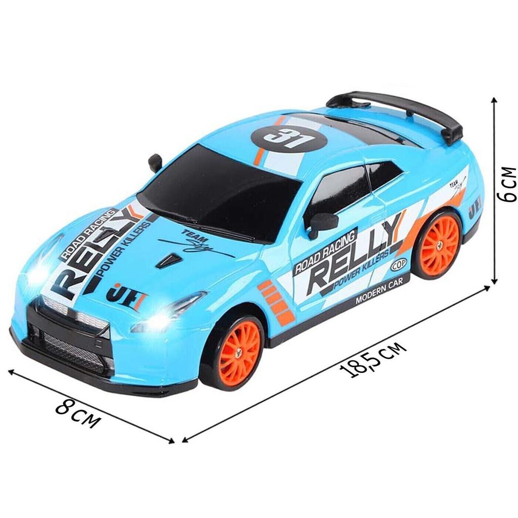 1:24 Scale 2.4GHz High-Speed Drift RC Car with Four-Wheel Drive