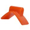 Boat Trailer Bow Stop 3in Width 1 2in Mounting Hole 5.3in V Span Boat Trailer Bow Stop V Block Orange