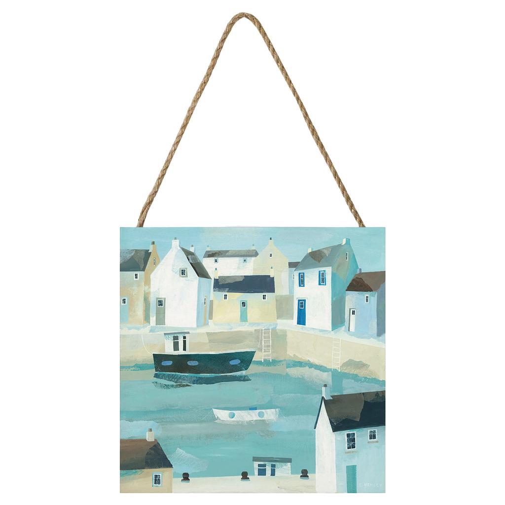 Claire Henley Little Harbour Wood Plaque