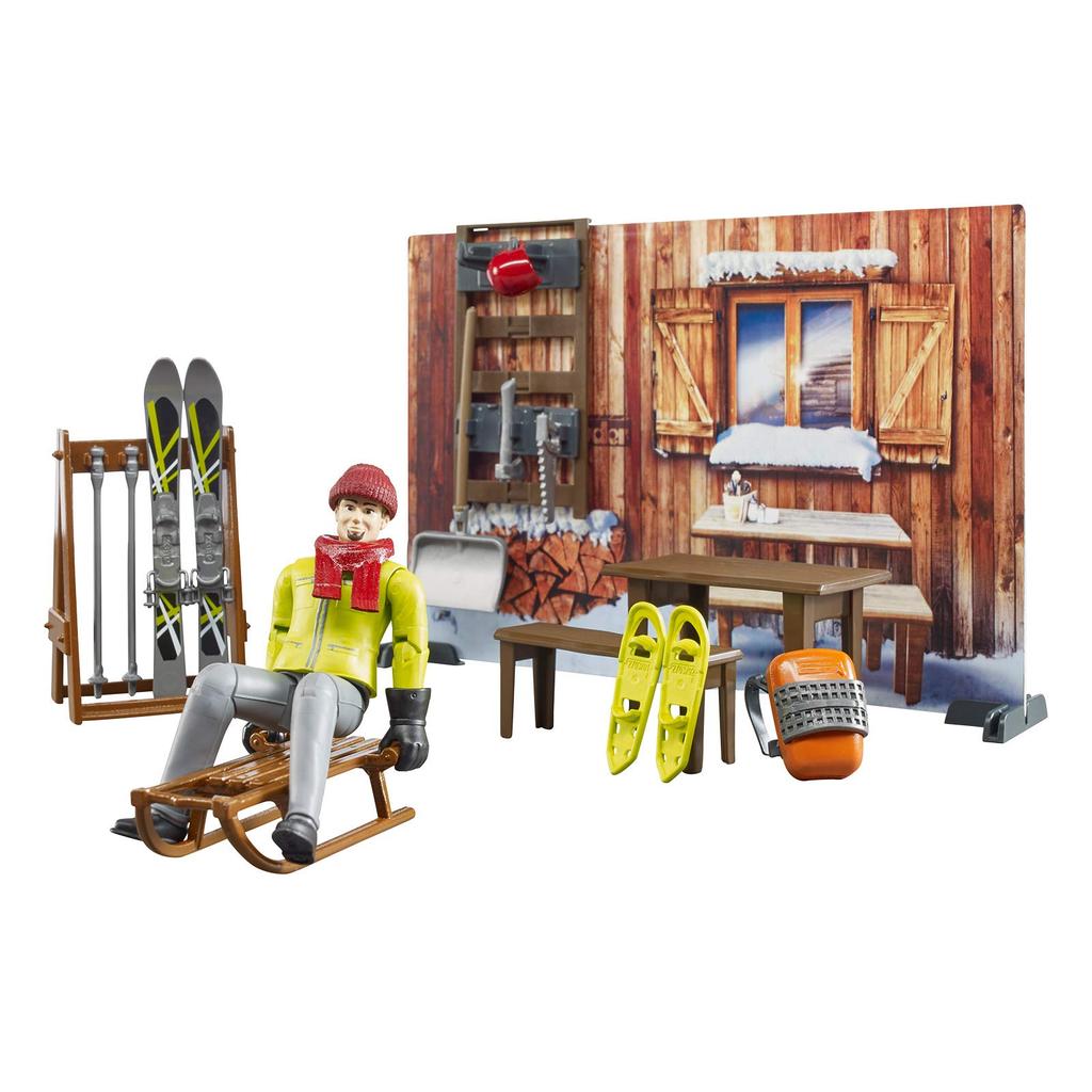 Bruder Mountain Hut Set BR63102 B-world