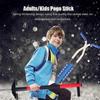 Adults Kids Pogo Stick Jumping Stilts Fly Jumper Air Kicks for Outdoor Gym Sport Exercise with Adjustable Height