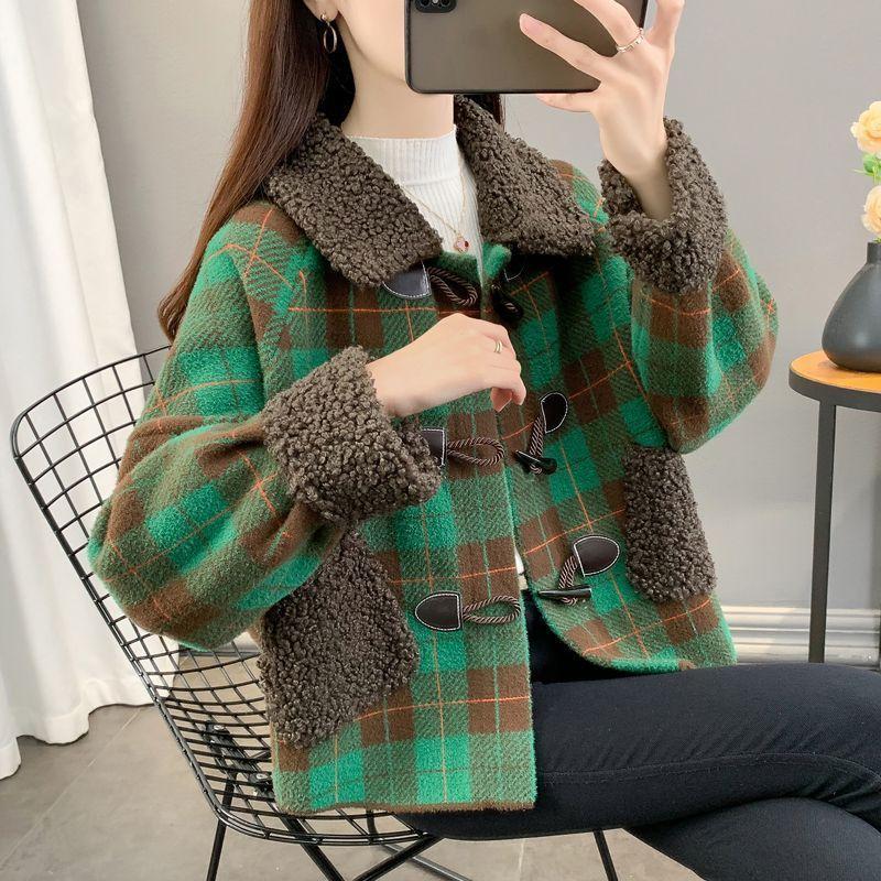 

Зимний Стиль Пальто из Норки Женское Короткое Утепленное Пальто Осень Зима Модная Верхняя Одежда M