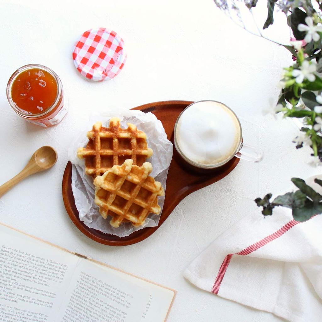 Kicoriya Cafe Tray, Wooden Tray, Lunch Tray, Placemat (Brown)
