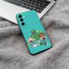 Classic Cartoon Characters-R-Rugrats Soft Silicone phone Case for Samsung Galaxy A73/A71/A72/A70/A53/A52/A51 - Black