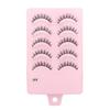 5 Pairs Flared Manga Lashes Wispy Faux Mink Lashes Hot Wet Eyelash  Eye Makeup