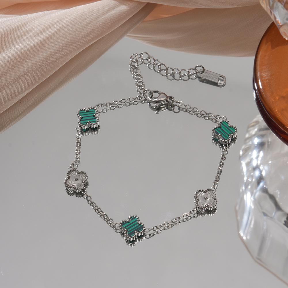 Four Leaf Clover Bracelet, Light Luxury High-end Jewelry