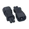 Portable Male To Female C14 To C13 Adapter C14 To C15/C14 To C5/C14 To C7 Power Cable Adapter Transfer Plugs ABS-made