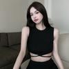 Women's Top Korean Vest Sleeveless Slim Sexy Including Chest Pad Female Camisole