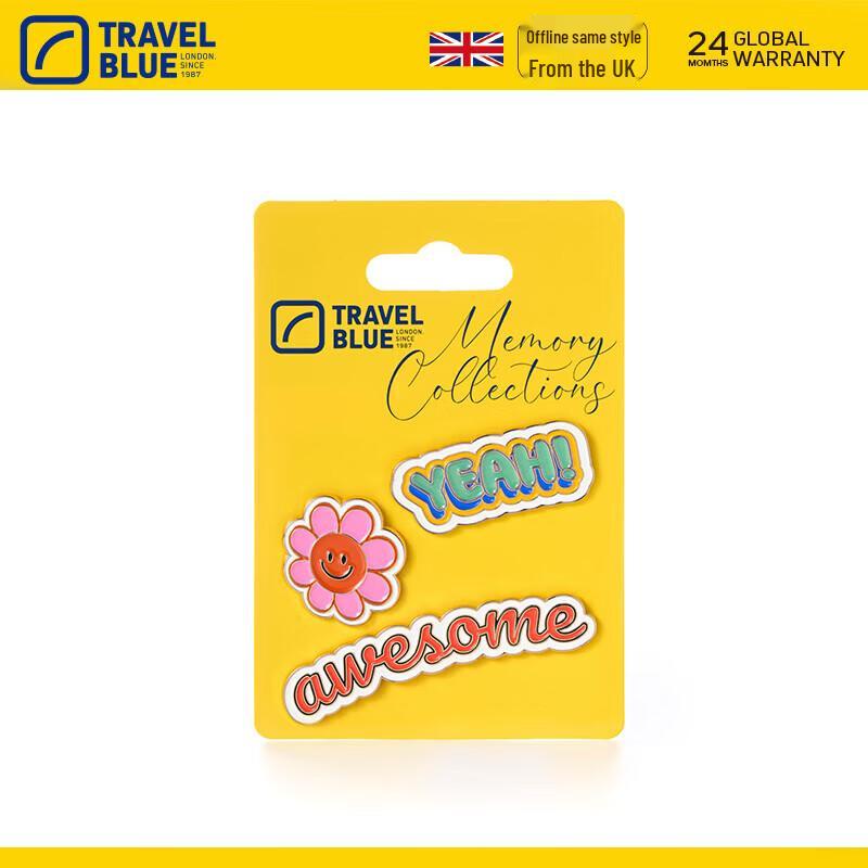 TRAVEL BLUE World Travel Badge WW004