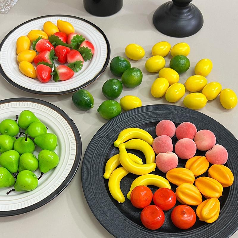 20PCS/Lot Simulated Fruit Vegetable Mini Foam Models DIY Handicraft Supplies Festival Decoration Materials Photography Props ZYF