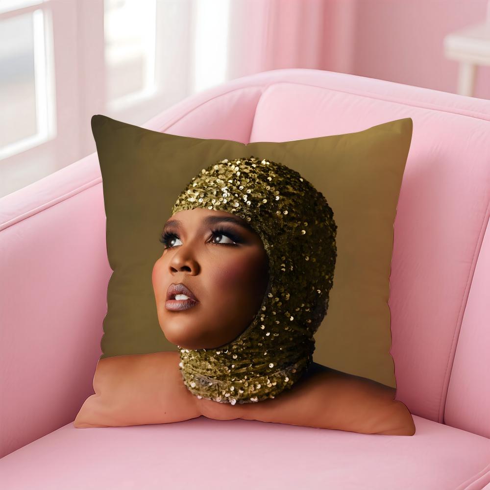 L-Lizzos Singer Hot Cushion Cover Comfortable Reversible Pillow Cover Ideal For Car Sofa Bedroom & Beyond