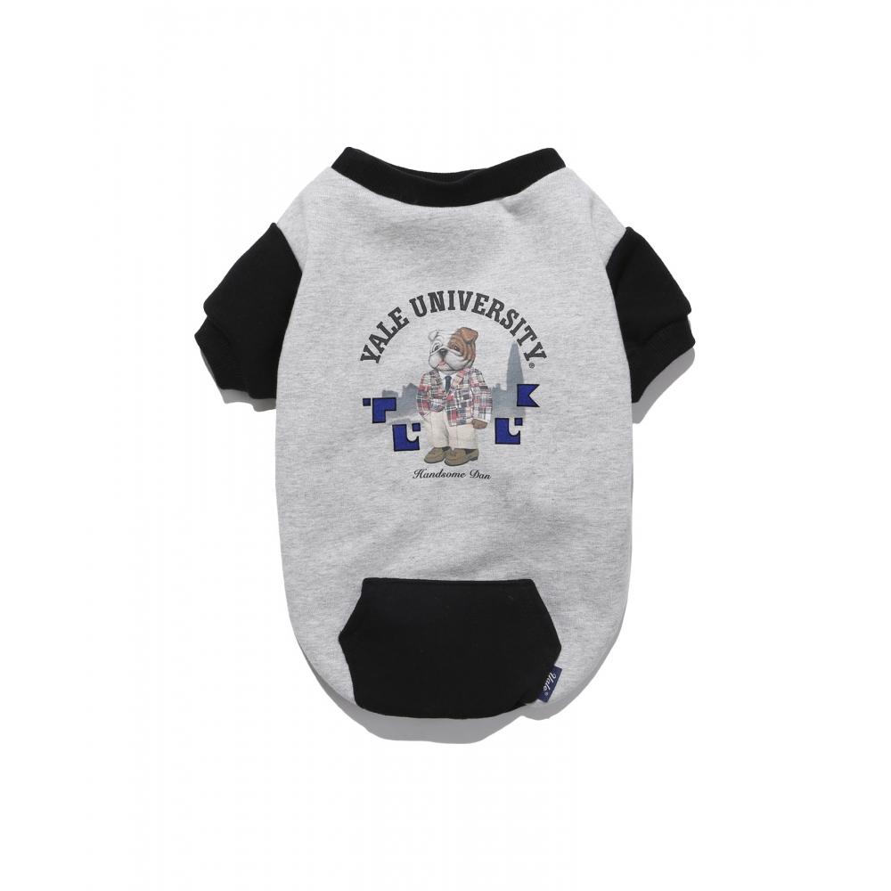 

YALE YALE x TUUK PREPPY DAN DOGGY CREWNECK BLACK OATMEAL