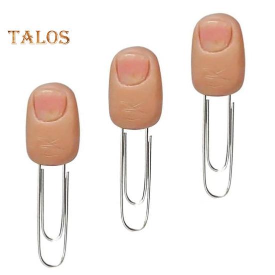 

3 шт. реалистичные закладки-скрепки для пальцев Хэллоуин 3D маркеры для страниц на пальцах юмористические аксессуары для книг 3pcs