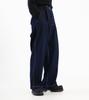 Beoteunseoul Belted Wide Balloon Denim (Indigo Blue)