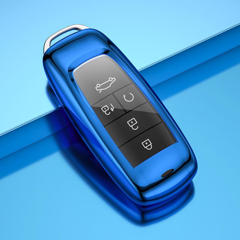 Compatible GAC AION Car Key Case for AIONS/AION V/AION Y/AION LX - Premium Anti-drop Shell with Buckle