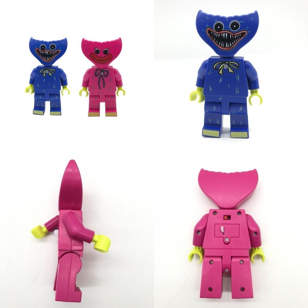 Фігурка з підсвічуванням для гри Poppy Playtime для фанатів з блоками Huggy Wuggy, пазл