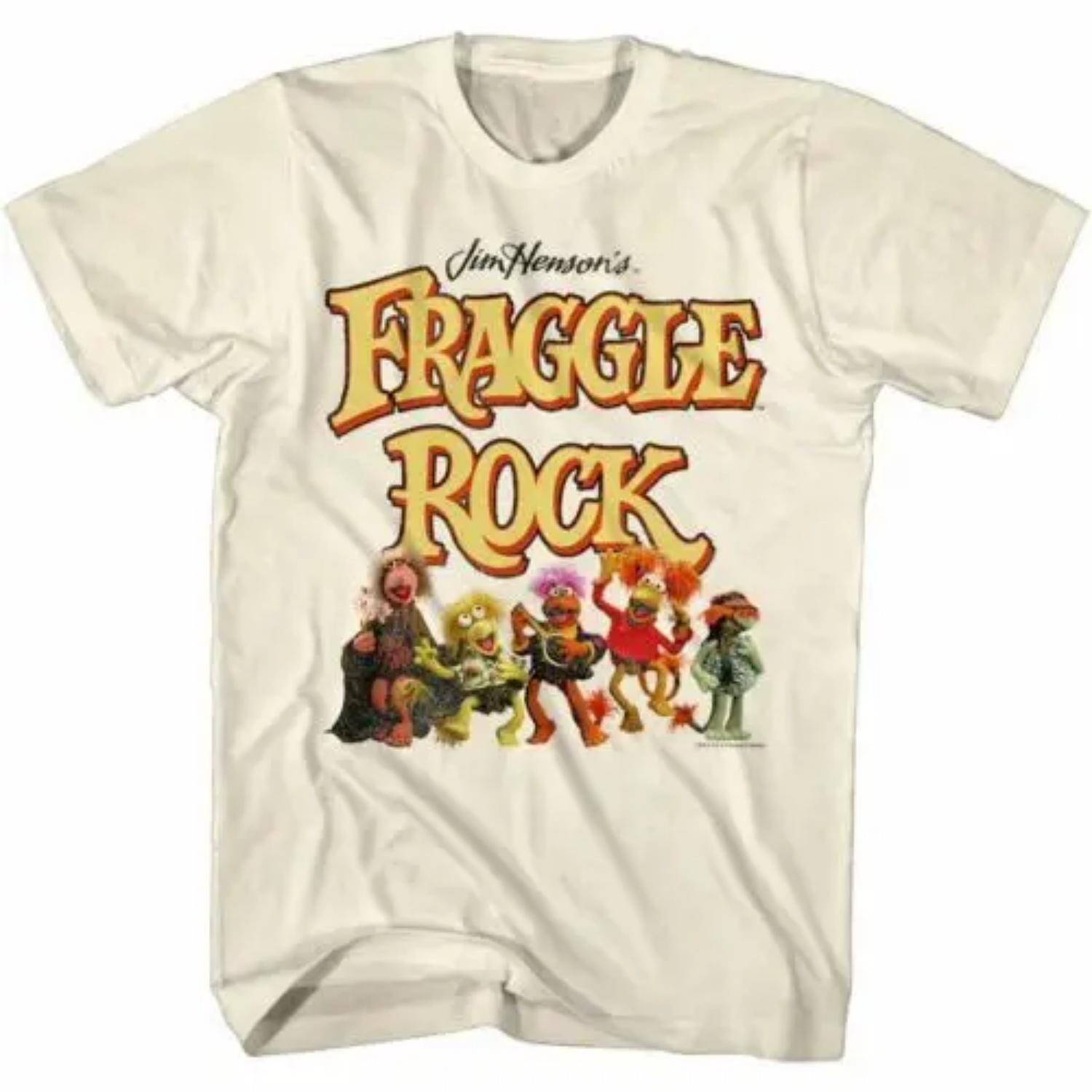 Jim Henson s Fraggle Rock Men s T-Shirt Puppet Characters S