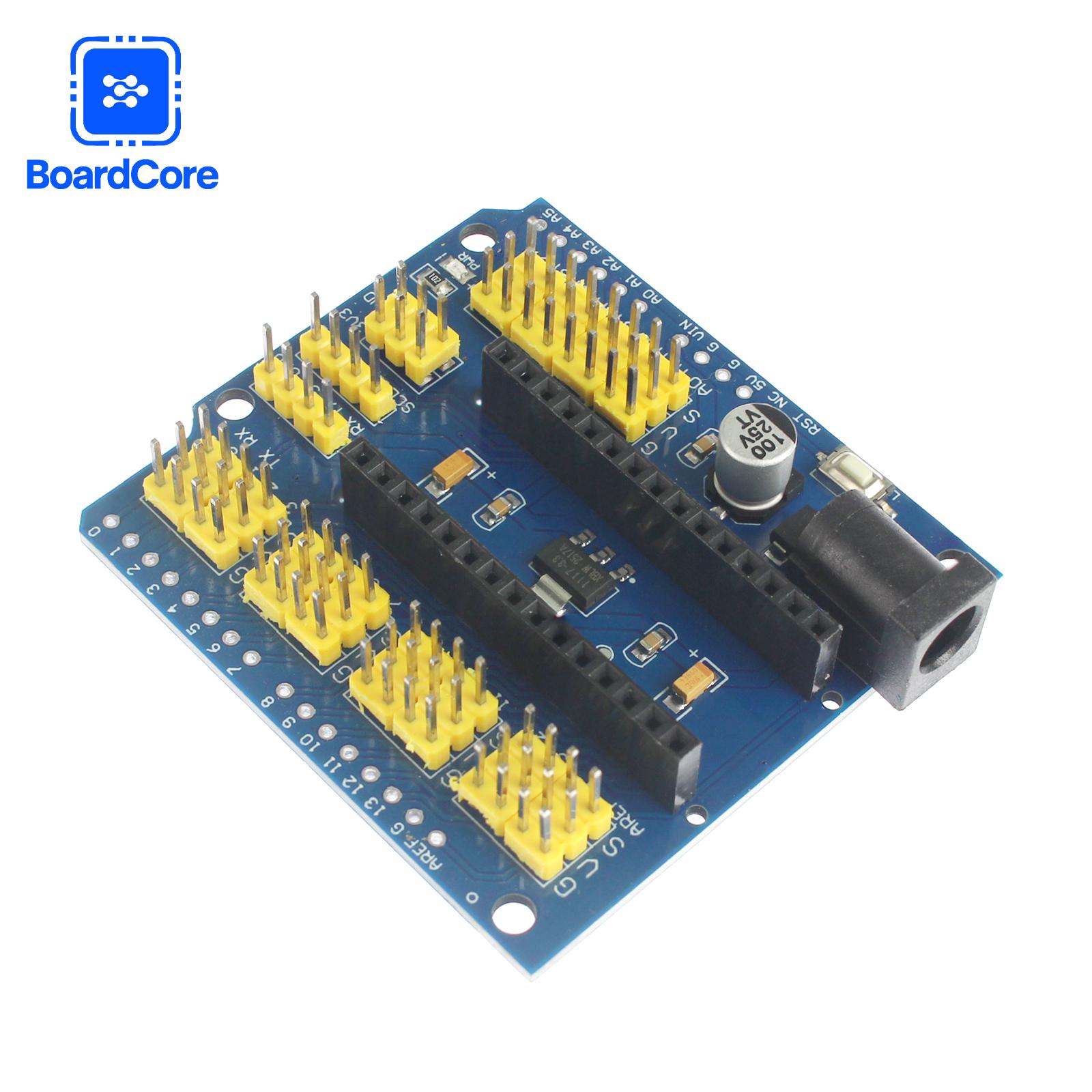 

1/2pcs NANO V3.0 Expansion Board Adapter Prototype Shield and UNO Multi-purpose Expansion Boards for Arduino 1pcs