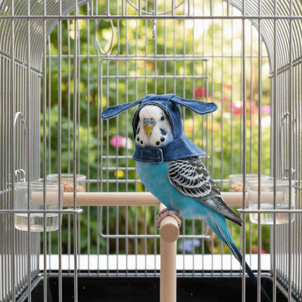 Windproof Parrot Cloak Cozy Bird Flight Cap Cute Bird Role Play Clothes  Cosplay