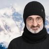 Neck Warm Hat Scarf Set Thick Ear Protection Hat Casual Knitted Beanie Hat  Winter
