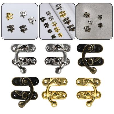 Jewelry Retro Tin Box Lock New Chinese Style Storage