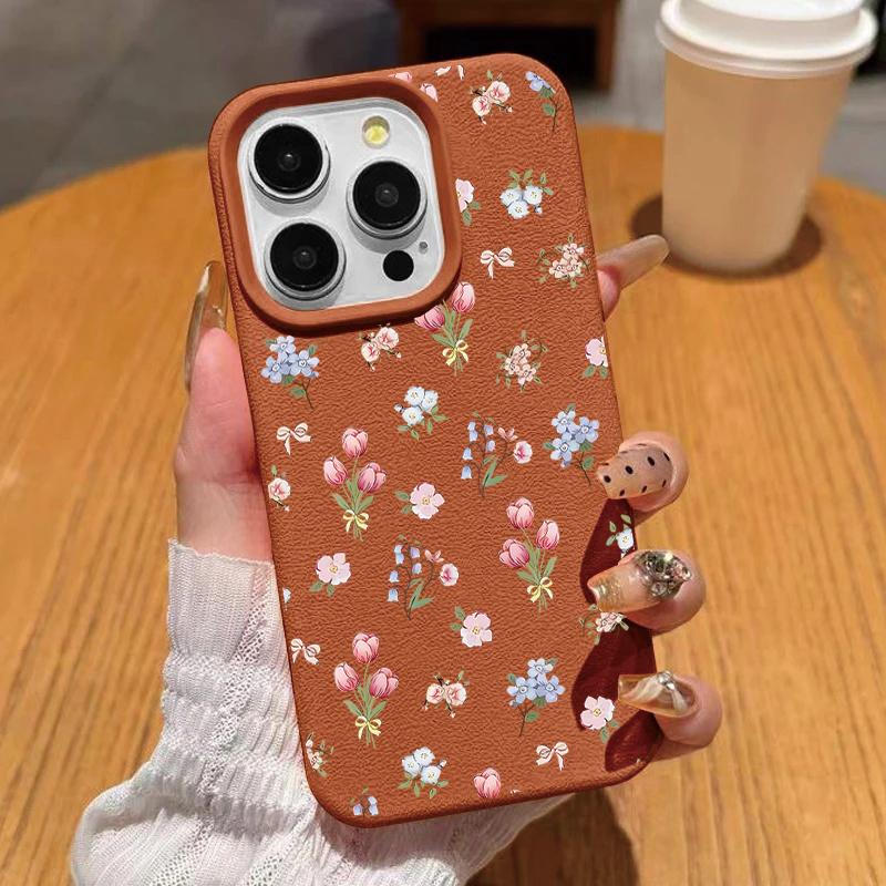 Violet Flowers CaseFor Realme C53 C51 C55 C35 C63 C61 C20 C21Y C25Y C75 5 5i 8 V13 NARZO 50 50A NOTE 60 P3X 15 12 PRO Plus Cover