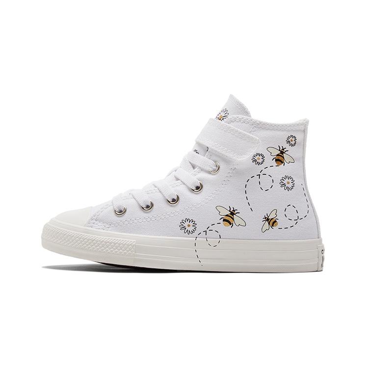 (PS) Converse Chuck Taylor All Star 1V K White Black Kids A01619C EU 35