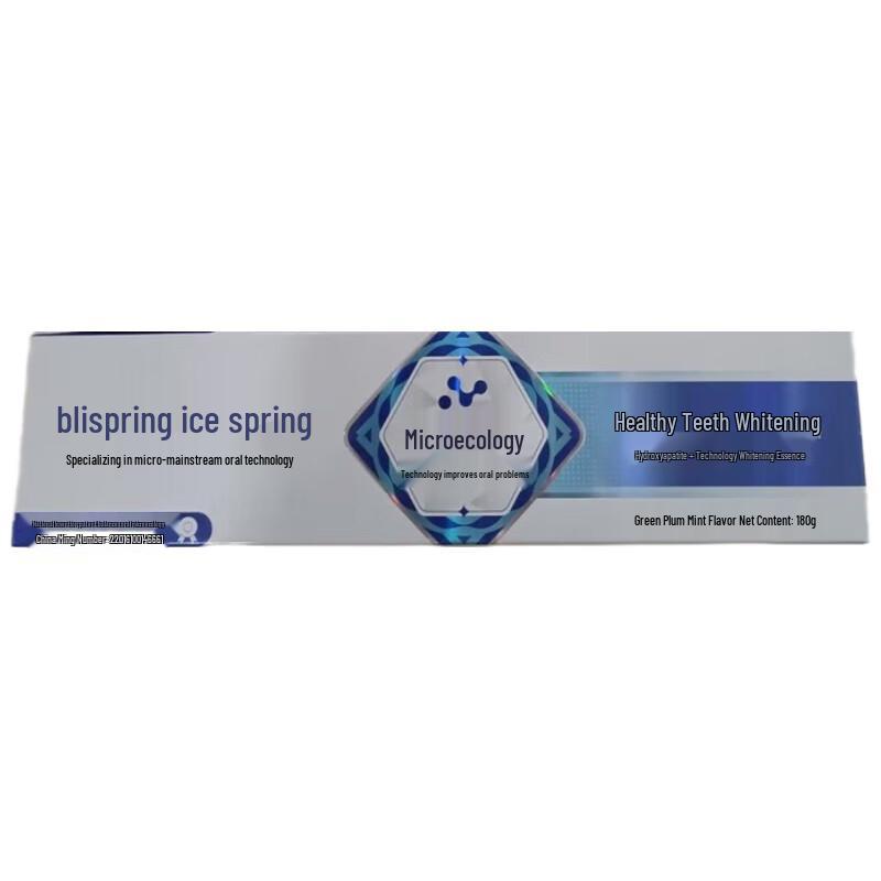 Ice Spring Micro-Ecological Whitening Toothpaste