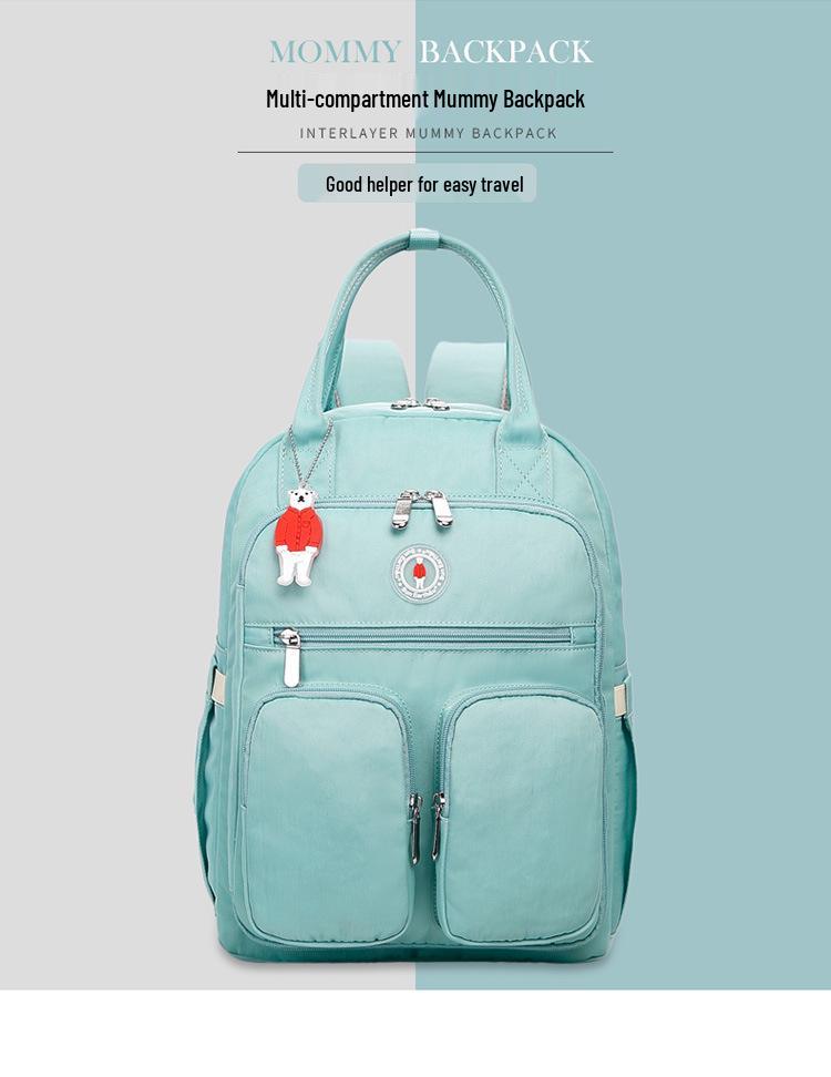 Sun Earth&U Mummy&Baby Dual Backpack: Lightweight, Multifunctional, Large-Capacity for On-the-Go