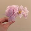 1Pcs Elegant Floral Hair Claw Clips For Women Spring Summer Rose Butterfly Hair Clips Beach Vacation Hairpin Hair Accessory