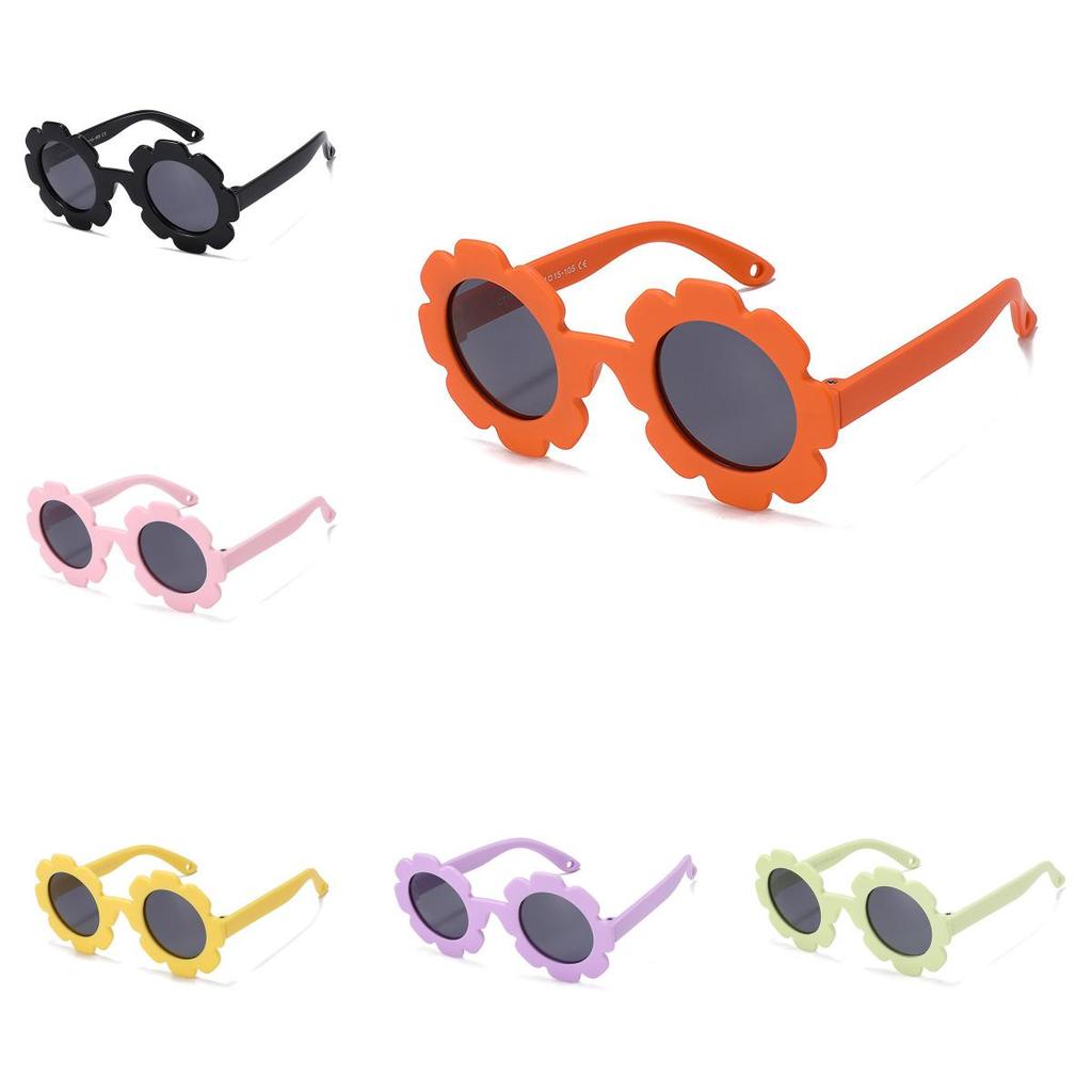 Sunflower Kidss Design Polarized Sunglasses Summer Uv Outdoor Protection
