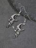Gothic Crescent-Shaped Earrings Are Suitable For Women To Wear Every Day, Or To Attend Parties And Banquets