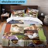 3 Stück K-Pop Musikgruppe 3 Stück Bettwäsche, inklusive 3 Stück Bettbezug und 2 Stück Kissenbezüge. Perfekt für Weihnachten, ideal für Schlafzimmer, Wohnheimzimmer